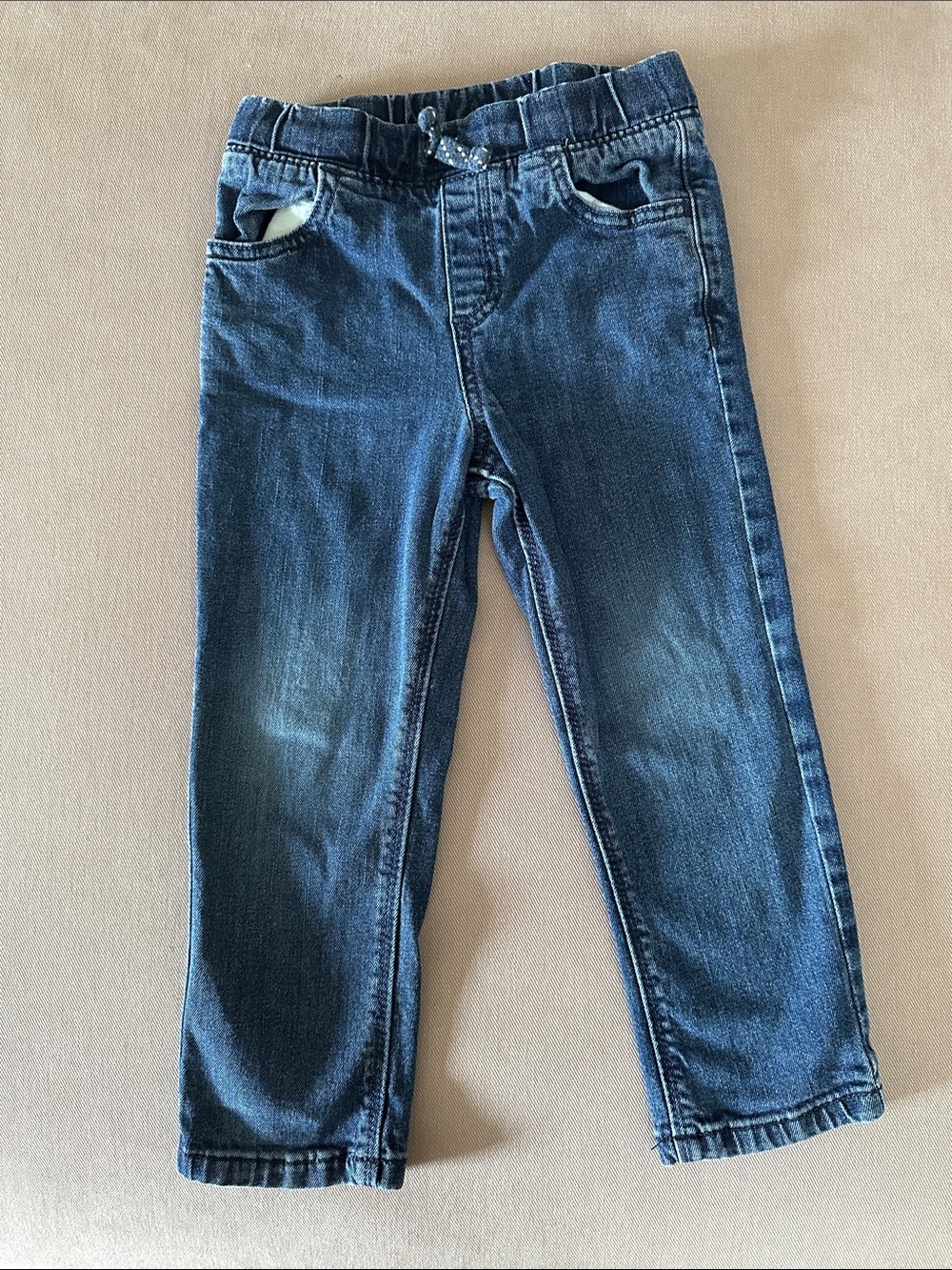 jumping beans navy blue kids' denim jeans
